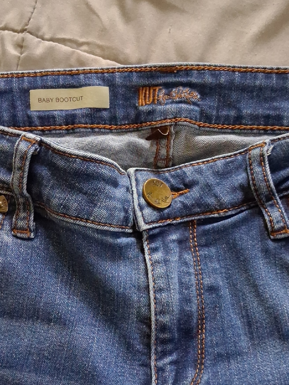 KUT Baby Bootcut Blue Men's Jeans